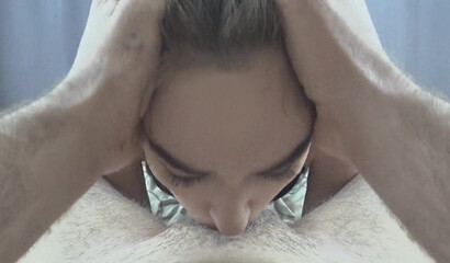 Не зря женился на этой русской красотке - она делает лучшую в мире глубокую глотку