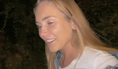 Русская девица сладко отсосала большой член пикапера