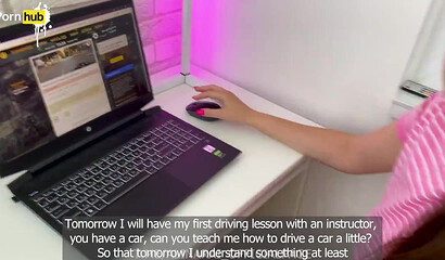 - Okay, I'll spread my legs for you. "Stepson fucked stepmom after driving lessons"