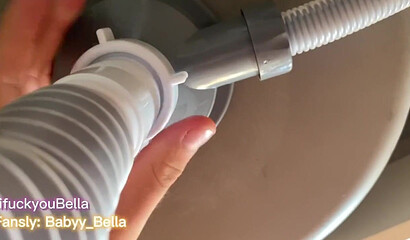 Busty girl swallows cock well and gives in her pussy for a pipe repair - ifuckyouBella