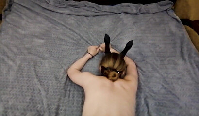 slut stepsister anal creampie after deep blowjob