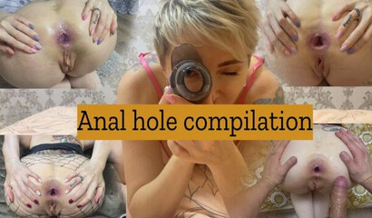 Русская милфа позволила растянуть свою задницу и испытала оргазм