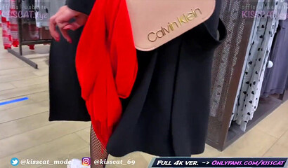 Risky Blowjob in Fitting Room for Big Mac - Public Agent PickUp & Fuck Student in Mall / Kiss Cat